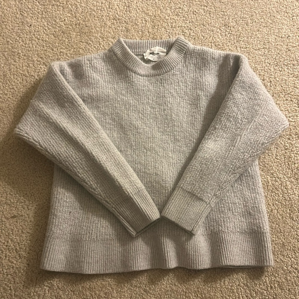 Aritzia Merino Wool Grey Sweater